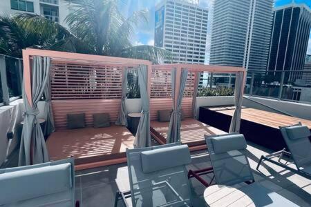 شقة Heart Of Downtown Miami Studio Pool & Gym المظهر الخارجي الصورة