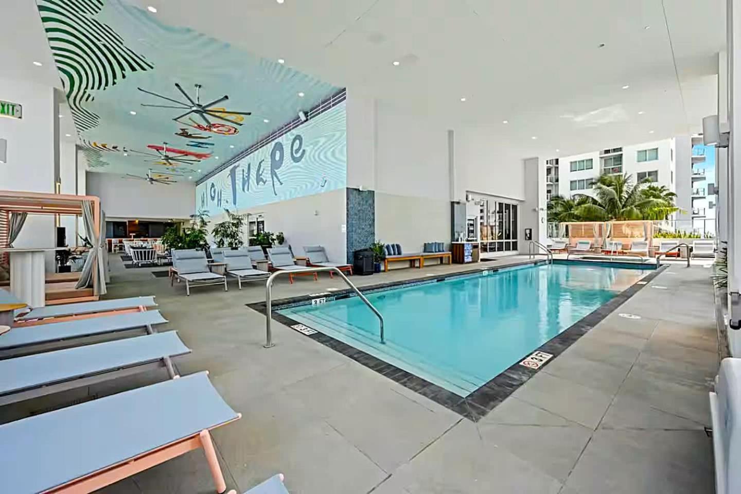 شقة Heart Of Downtown Miami Studio Pool & Gym المظهر الخارجي الصورة